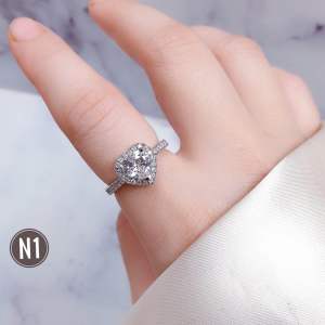 Cincin Xuping Variasi Perhiasan Wanita Permata Tanam CXA16022408