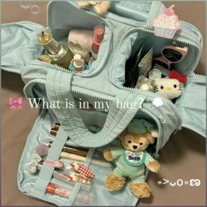 Cosmetic Bag Focus Travel Bag Large Capacity Practicality Soft Material Waterproof Makeup Artist