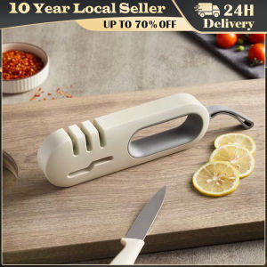 4 in1 Multifunctional Manual Quick Sharpener Anti Slip Base Household Kitchen Knife Scissor Sharpener Knife Scissors