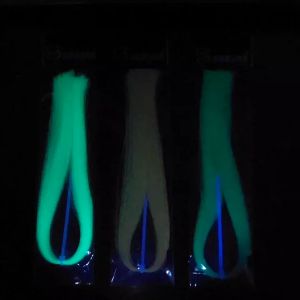 BARUNA - Serat Bulu GID GLOW IN THE DARK Untuk Membuat Umpan Pancing Bulu Sabiki dan Assist Hook
