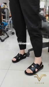 VIDVIEW !!ลดสนั่น!! รองเท้ารัดส้น Adda 93W07 ปรับสายได้ เบอร์ 36-40 รองเท้าแฟชั่นหญิง