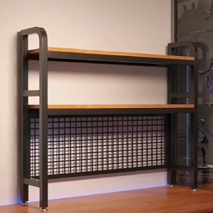 Desktop storage rack iron storage grid storage