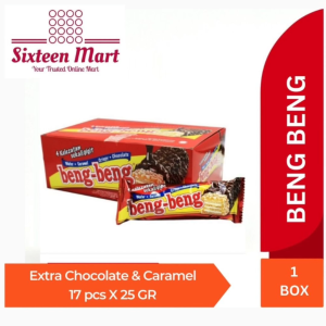 Beng Beng Wafer Extra Chocolate & Caramel 1 box | Beng Beng Maxx | bengbeng max | Share It | Kalpa (SG)