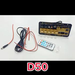 TP D50 แอมป์จิ๋วบลูทูธ แอมป์จิ๋ว แยกซับวูฟเฟอร์เครื่องเสียงรถยนต์ Bluetooth แอมป์จิ๋วบลูทูธโมแล้ว 900W ไฟ12/24/220ได้ ช่องไมค์2