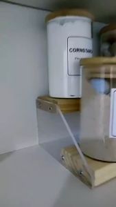 Rak parfum acrylic susun 2 storage organizer Rak kosmetik penyimpanan skincare