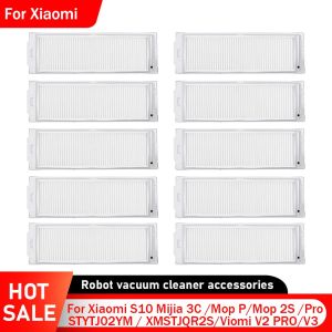 Hepa Filter Accessories for Xiaomi S10 Mijia 3C /Mop P/Mop 2S /Pro STYTJ02YM/Viomi V2 PRO/V3/SE / XMSTJQR2S Robot Vacuum Cleaner