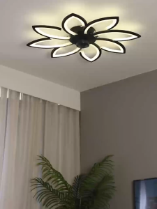 Modern LED Semi-Recessed Ceiling Fan Light: A Comprehensive Guide