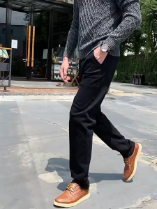 Korean Trendy Denim Jogger Pants for Man Baggy Casual Jeans Stretchable Denim Pants Harem Jeans Fashionable Design