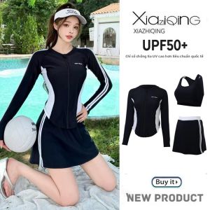 XIAZHIQING | Áo Bơi Chống Nắng Dạng Đơn Co Giãn Nhanh Khô Dành Cho Người Béo