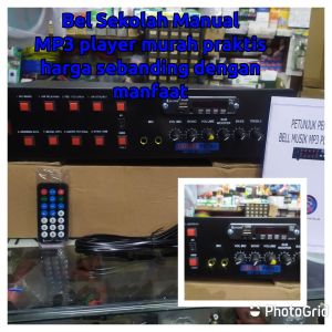 Bel sekolah bel sekolah MP3 bel sekolah termasuk bunyi bel sekolah manual bel sekolah berbunyi bel sekolah manual MP3 harganya sesuai dengan manfaat berisikan 202 nada lagu wajib lagu daerah murotal senam masuk istirahat dan pulang sekolah