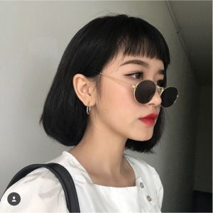 Kính râm thời trang tròn thầy bói tin hin phong cách Ulzzang Hàn Quốc Maxshopdoc