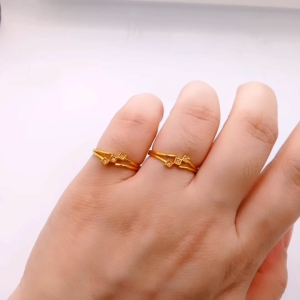 Yon Hing Cincin Batu Bajet Emas 916