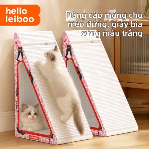 HELLOLEIBOO | Standing Cat Scratching Board Durable and Scratch-Resistant