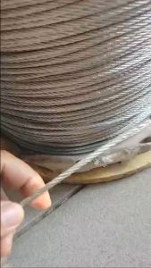 Dây cáp mạ kẽm phi 4mm BÁN THEO TỪNG MÉT dùng để làm dây phơi đồ cáp kéo màn bạt che nắng - Cơ Khí Liên Sơn