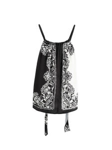 chaqi | Chic Sleeveless Womens Tank Top Loose Comfortable Pure Color Design Sensation Street Style Printed Commute Style Short Length