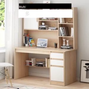 Bàn Học Gỗ Kèm Kệ Sách Đa Năng Tiện Lợi Thương Hiệu  2X Decor - 2X063