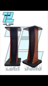 ( 1 Cặp ) - Mã 3 - Chân Loa Gỗ Mặt Cong - Chân Loa Đứng - Chân Loa Gỗ Cao Cấp - Chân Loa Gỗ Ép MDF Nhập Khẩu Malaysia