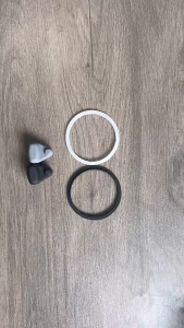 Silikon Penutup Lubang Tumbler / Karet Seal Anti Rembes Hitam Abu-Abu Untuk Stanley Quick FLIP GO 24/36 OZ