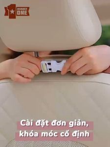 TÚI ĐỰNG ĐỒ ĐA NĂNG TRÊN Ô TÔ DA DỄ DÀNG LÀM SẠCH TÚI SAU GHẾ XE Ô TÔ HOẠT HÌNH DỄ THƯƠNG