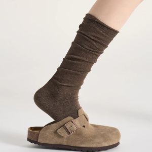 Womens Boot Pairing Mid Calf Socks