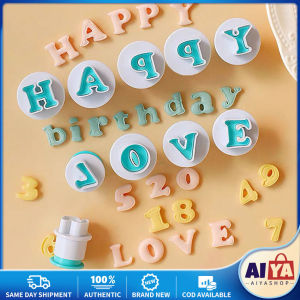 ★Same Day Shipping★ Mini Baking Molds Alphabet Letter Number Fondant Cake Cookie Stamp Pastry Molder Cutter Tools DIY Bakeware Decoration Accessories