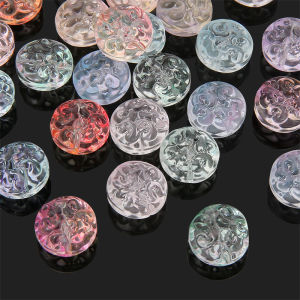 10Pcs 13mm Transparent AB Colorful Crystal Glass Beads for Bracelet Necklace Keychain DIY Jewelry Craft Making Accessories
