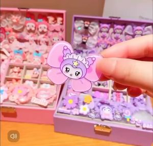 Kuromi Childrens Hair Accessories Set Gift Box
