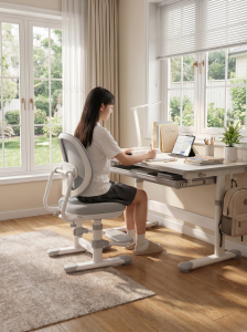 QINGJIE | Adjustable Height Learning Study Chair for Kids