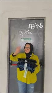 JINISO - Jumbo Boyfriend Jeans 1327 REAL CURVY