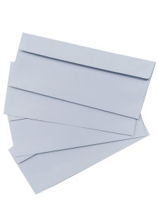 Western Style Thin Self Adhesive Sealed Envelope for Mail Business Supplies Stationery Paper Products Double Sided Adhesive