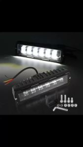 Thanh Đèn LED 7D Pkx 6 Inch Cho ATV SUV Xe Tải Máy Kéo - Đèn Làm Việc Đèn Chạy Đèn Sương Mù 12V 24V Cho Xe Hơi Xe Máy