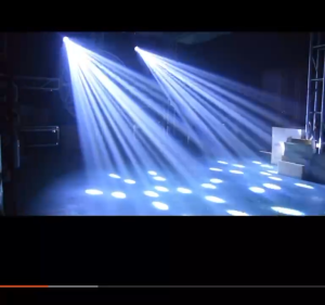 In Stock! Pancaran Cahaya 295W Beam Moving Head Light Double Prisms Professional Stage Light/Disco Light/Rainbow Effect/ Show Lighting