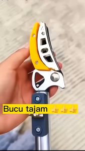 2.4-4M Fruit Picker Telescopic Scissors ​Extendable High-altitude Fruit Cutter Garden Tall Tree Pruning Shears Saw