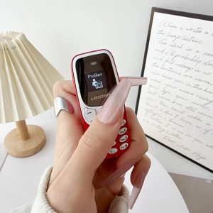 Mini Low Radiation BM10 Mobile Phone 4G Dual Card Dual Standby BM10 Mini Mobile Phone Portable Sound Recording Dual Standby Mini Mobile Phone Kids Children Gifts