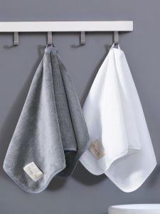 Khăn Mặt Thấm Nước Coral Fleece Khăn Tắm Bằng Cotton Nguyên Chất Khăn Lau Khô Tóc Và Tay Cho Nam Và Nữ Dùng Tại Nhà