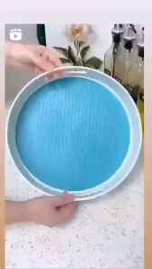 NAMPAN BULAT PUTAR / RAK BUMBU KOSMETIK SERBAGUNA