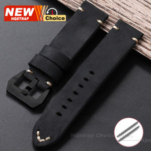 New 20mm 22mm 24mm 26mm Vintage Strap Smartwatch Leather Band Brown Universal Replacement Bracelet for Seiko Bracelet for Rolex