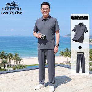 LAOYECHE | Bộ Đồ Nam Thoáng Khí Ice Silk