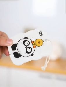 Cartoon compressed wood pulp dish washing sponge cleaning sponge /READY STOCK!/ 压缩卡通木浆棉厨房清洁洗碗块吸水海绵擦