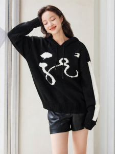 Yigue | Lazy Style Hooded Sweater