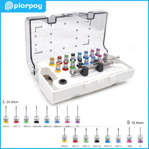 PIORPOY Dental Implant Torque Wrench Kit With 16Pcs Screw Driver Universal Restoration Dentistry Tools Kit 10-70NCM Dropship