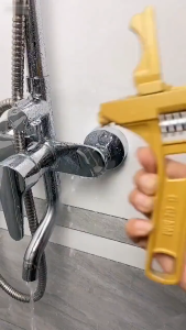 Mỏ lết miệng rộng 68mm tiện dụng Cờ lê miệng rộng hợp kim nhôm bền bỉ đa năng vặn các loại ống nước