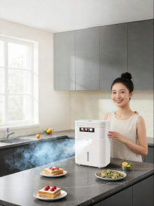 Energy Saving Home Cooling Fan with Humidifier Ice Crystal