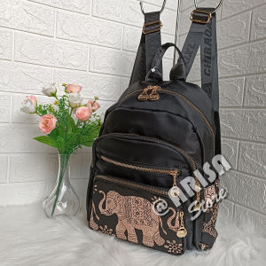 PROMO DISKON !!! TAS RANSEL WANITA CHIBAO 1725 GAJAH# PARASUT IMPORT MOTIF GAJAH TERBARU & TERLARIS !!! DISKON/TAS IMPORT!!