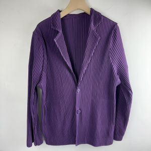 Casual Wrinkle-resistant Long Sleeve Mens Jacket 2025 Autumn Winter Wearable Loose Fit Knitted Polyester Fashion Urban Style