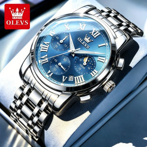 OLEVS | Mens Multifunctional Waterproof Watch