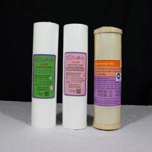 Water Filtration System 3 Stages 10" Slim Type Filter Replacement Only Complete Set of Filters