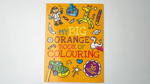 My Big Orange Colouring Book With Fun Colouring Pages & Beautiful Illustrations For Kids