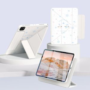Zoyu | Elevated Rotating Stand with Pen Holder Full Body Protection Case for 13 inch Tablet