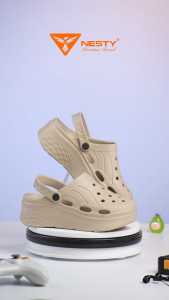 [NESTY NE18] - Dép Sục Nữ Nesty NE18 (Tặng 10 Charm Gắn Dép) Đế Cao 5cm Êm Ái Thời Trang Thanh Lịch